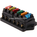 Car Fuse 6Way Blade Fuse Box Block Holder